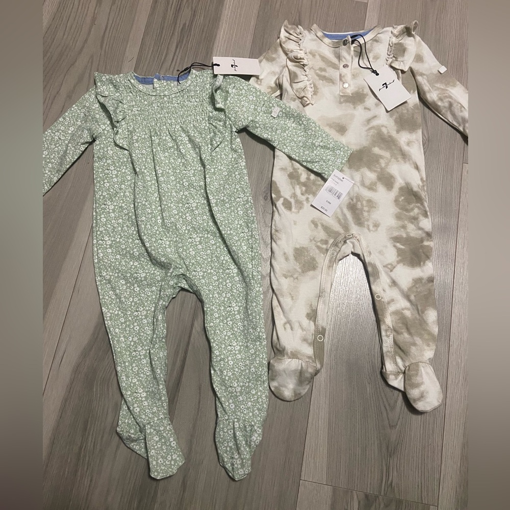 7 For All Mankind Outfits Size 6-9 Months NWT